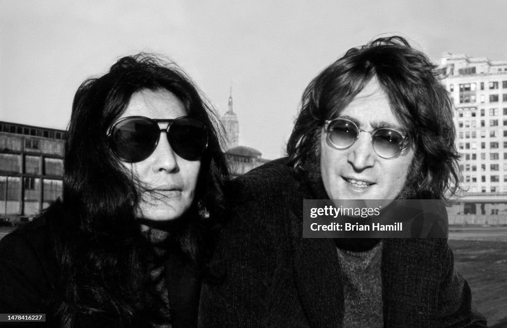 Lennon And Yoko - Bank Street Pier