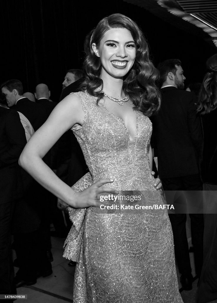 Manon Gage attends the 2023 BAFTA Games Awards Champagne Reception at