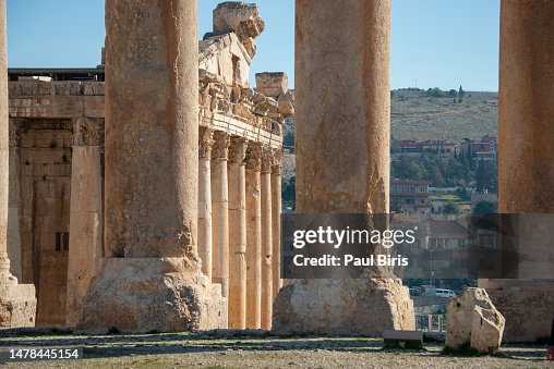 Jupiter and Bacchus Temple, Baalbek, Bekaa Valley, Lebanon