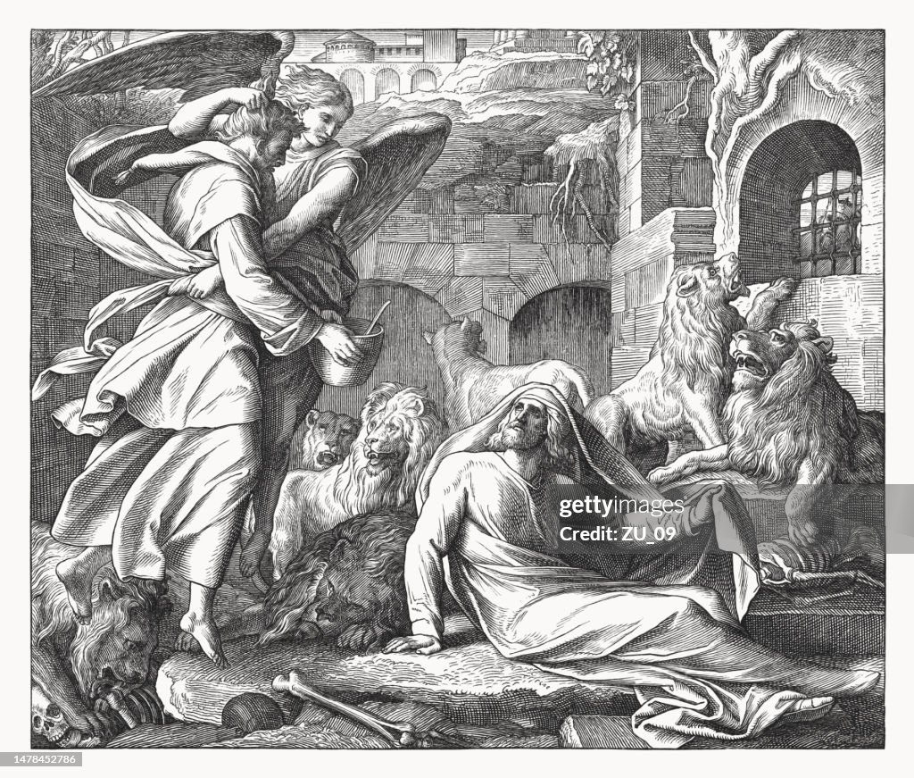 Daniel in the lions' den and Habakkuk (Book of Daniel)