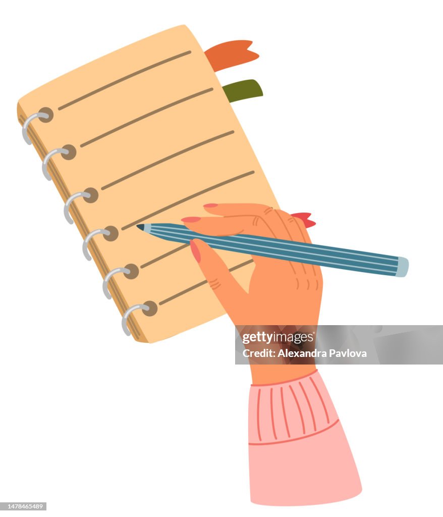 0238handnote High-Res Vector Graphic - Getty Images