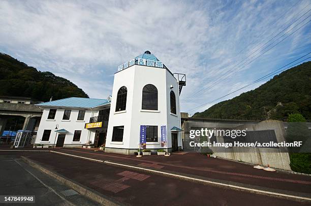 shimanokoshi station - prefectura de iwate fotografías e imágenes de stock