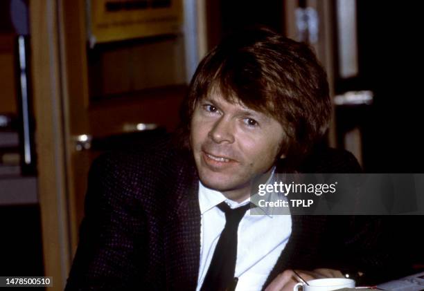 Swedish musician, singer, songwriter, and producer Björn Ulvaeus, of the Swedish supergroup ABBA, poses for a portrait at Polar Studios in Stockholm,...