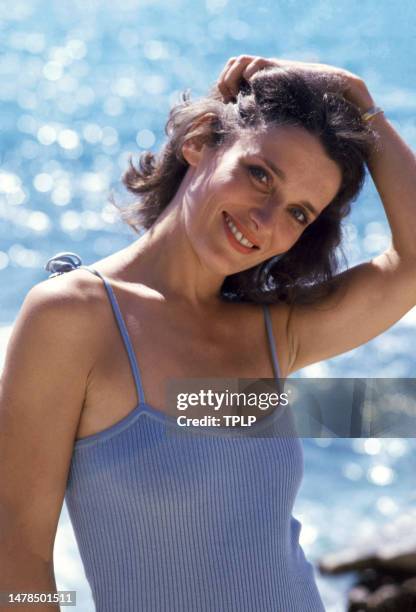 Canadian activist Margaret Trudeau poses for a portrait in the French Riviera in France, August 1978.