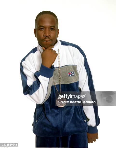 Big Boi of Outkast, rapper, New York City April 2002 .