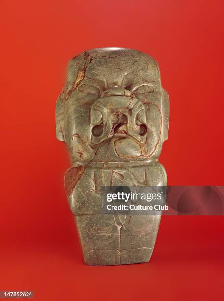 The Kunz Axe, Olmec, possibly from Oaxaca, Mexico