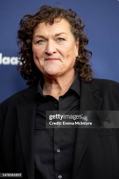 Dot-Marie Jones attends the 34th annual GLAAD Media Awards at The Beverly Hilton on March 30, 2023 in Beverly Hills, California.