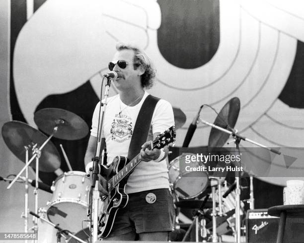 Jimmy Buffet and the Coral Rrefeefers perform US Festival at Glen Helen Regional Park in Devore, California on September 5, 1982.