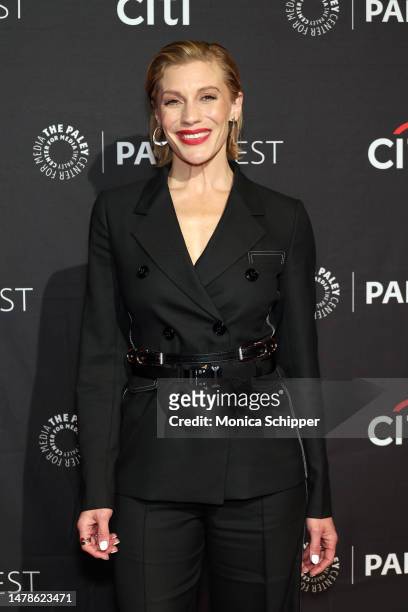 Katee Sackhoff attends PaleyFest LA 2023 - "The Mandalorian" at Dolby Theatre on March 31, 2023 in Hollywood, California.