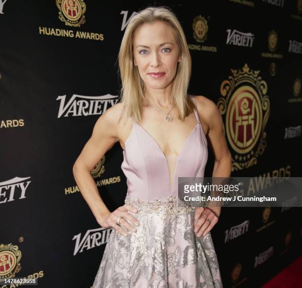 Actress Kristanna Loken attends the 36th Annual Huading Awards at Avalon Hollywood & Bardot on March 31, 2023 in Los Angeles, California.