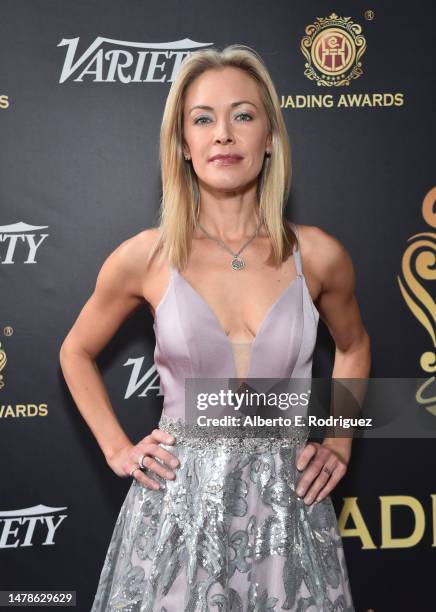 Kristana Loken attends the 36th Global Film and Television Huading Awards on March 31, 2023 in Hollywood, California.