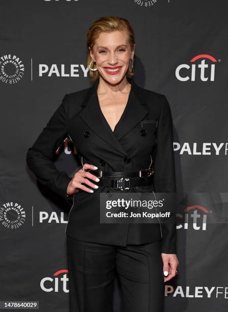 Katee Sackhoff attends PaleyFest LA 2023 - "The Mandalorian" at Dolby Theatre on March 31, 2023 in Hollywood, California.