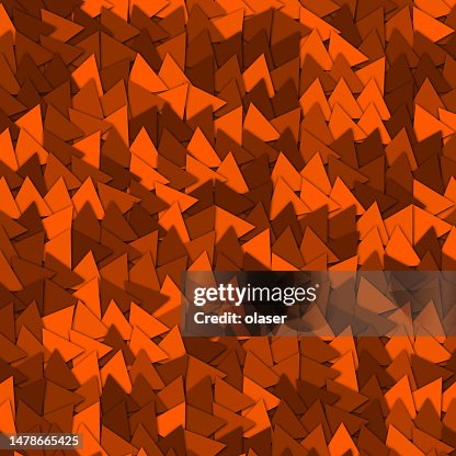 Cut out triangular paper pieces full frame pattern Cut out triangular paper pieces full frame pattern
