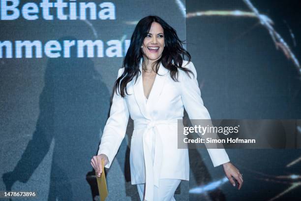Bettina Zimmermann attends the Radio Regenbogen Award 2023 at Europa-Park Arena on March 31, 2023 in Rust, Germany.
