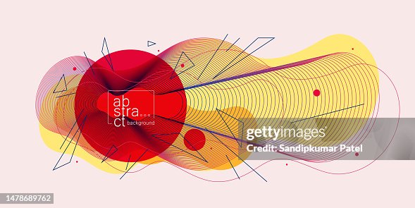 Abstract background with a dynamic waves Abstract background with a dynamic waves