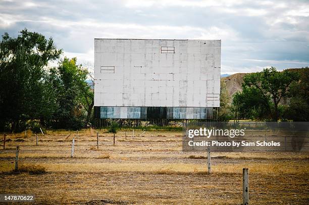 abandoned drive-in movie theater - price utah bildbanksfoton och bilder