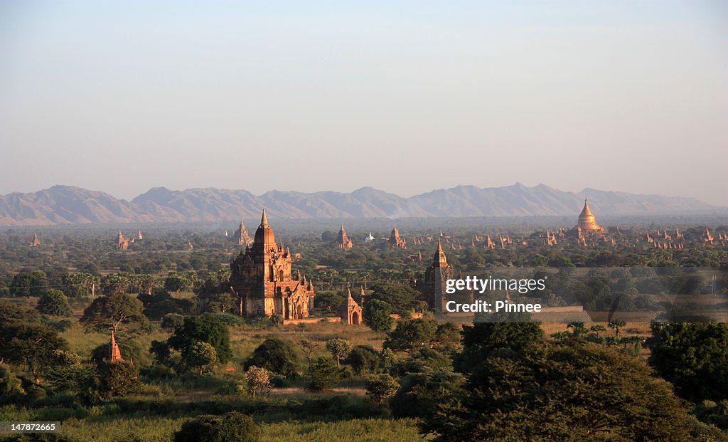 Sunset over Ancient Temples