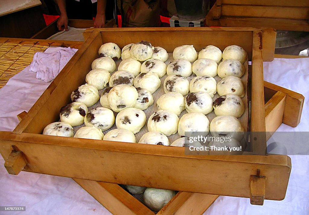 Rice cake of Omanju
