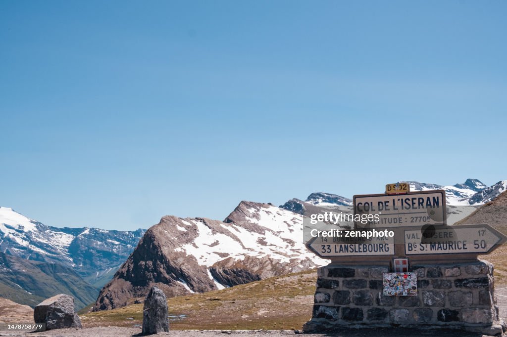 Top of the world French Alps