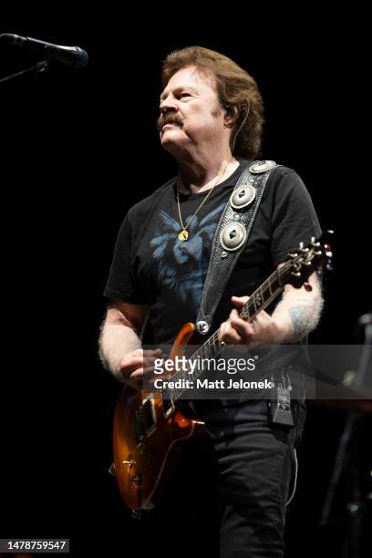 Tom Johnston of The Doobie Brothers performs at Bluesfest Perth 2023 on April 1, 2023 in Perth, Australia.