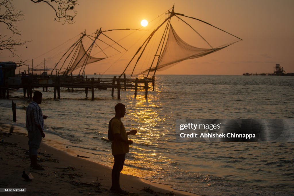 Contemporary Art Lovers Attend 2023 Kochi-Muziris Biennale