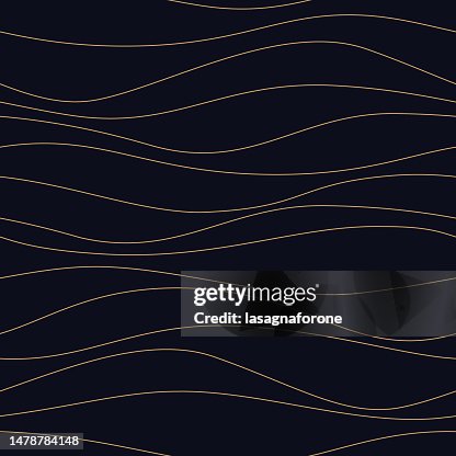 Vector Solid Wave Pattern Seamless Vector Wave Pattern High-Res Vector Graphic - Getty Images