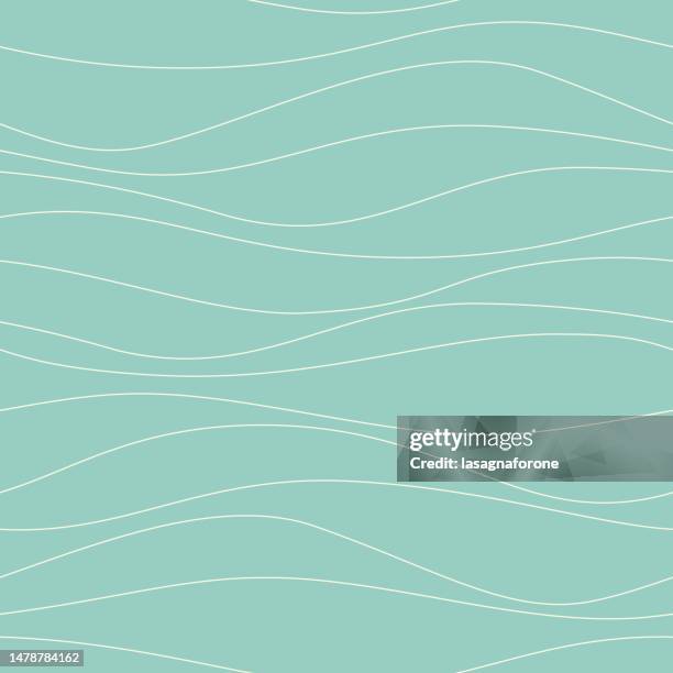 illustrazioni stock, clip art, cartoni animati e icone di tendenza di modello d'onda vettoriale senza soluzione di continuità - motivo ripetuto
