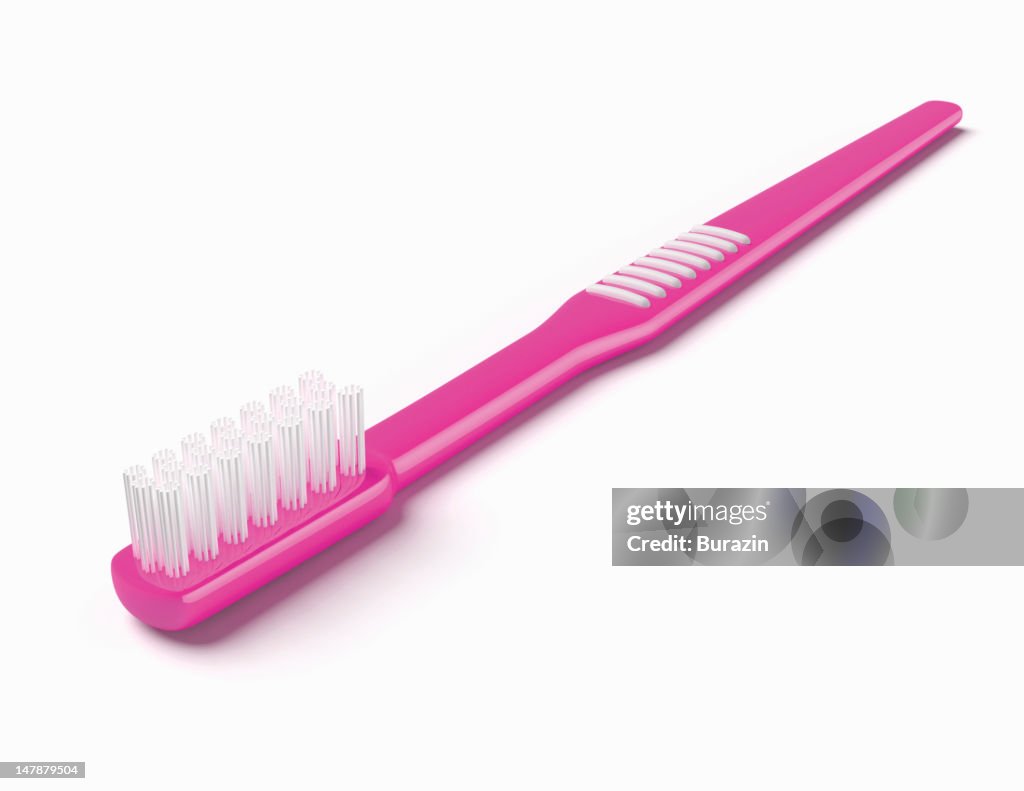 Pink Toothrush Hot Pink Toothbrush High-Res Stock Photo - Getty Images