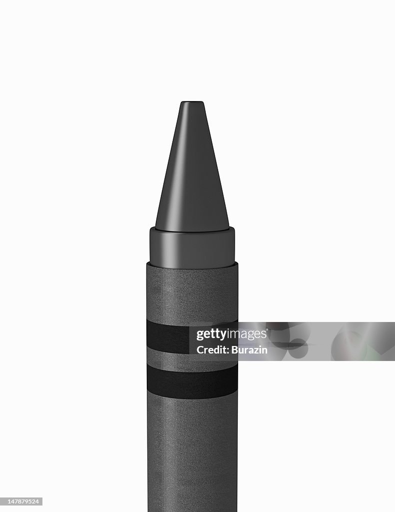 Black crayon