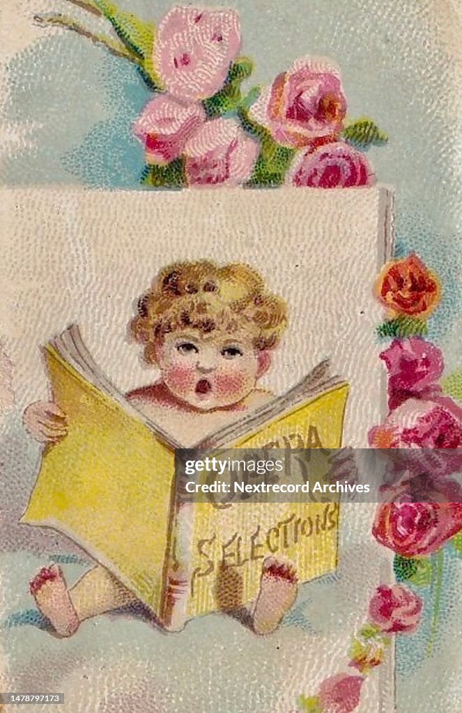 Opera, W Duke Sons & Co collectible tobacco card, 1888