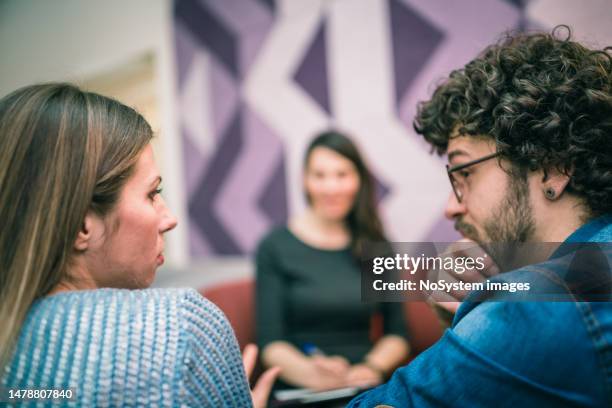 divorce counseling: helping couples move forward with clarity and confidence - mediation stock pictures, royalty-free photos & images