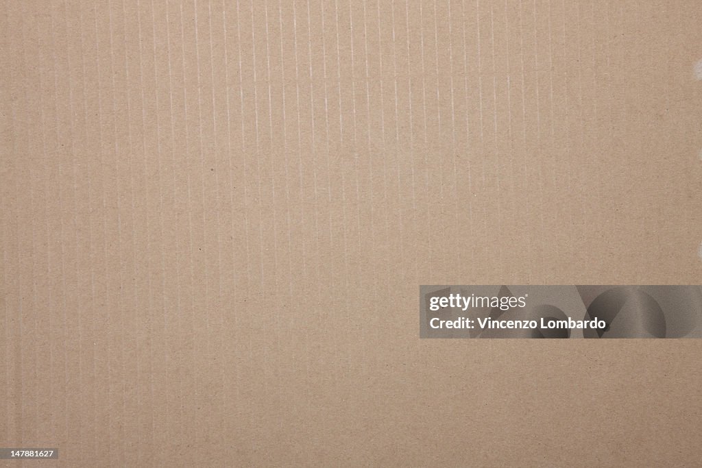 Corrugated cardboard