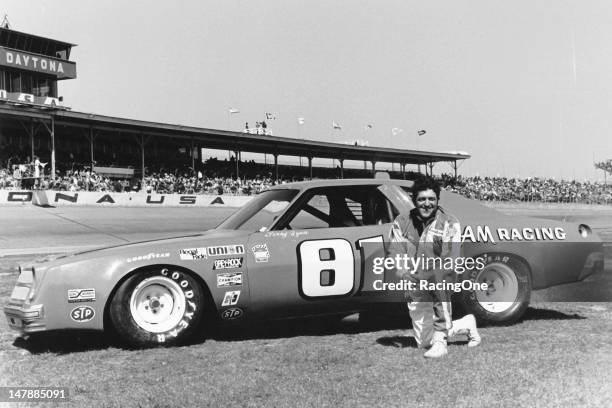 February 1976: Terry Ryan of Davenport, IA, surprised everyone but himself by qualifying for the outside pole position for the Daytona 500 NASCAR Cup...