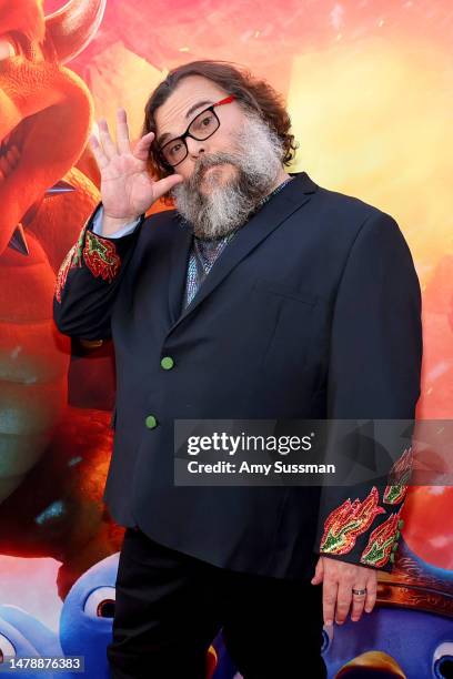 Jack Black attends a Special Screening of Universal Pictures' "The Super Mario Bros. Movie" at Regal LA Live on April 01, 2023 in Los Angeles,...