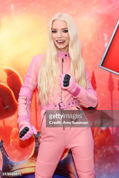 Anya Taylor-Joy attends a Special Screening of Universal Pictures' "The Super Mario Bros. Movie" at Regal LA Live on April 01, 2023 in Los Angeles,...