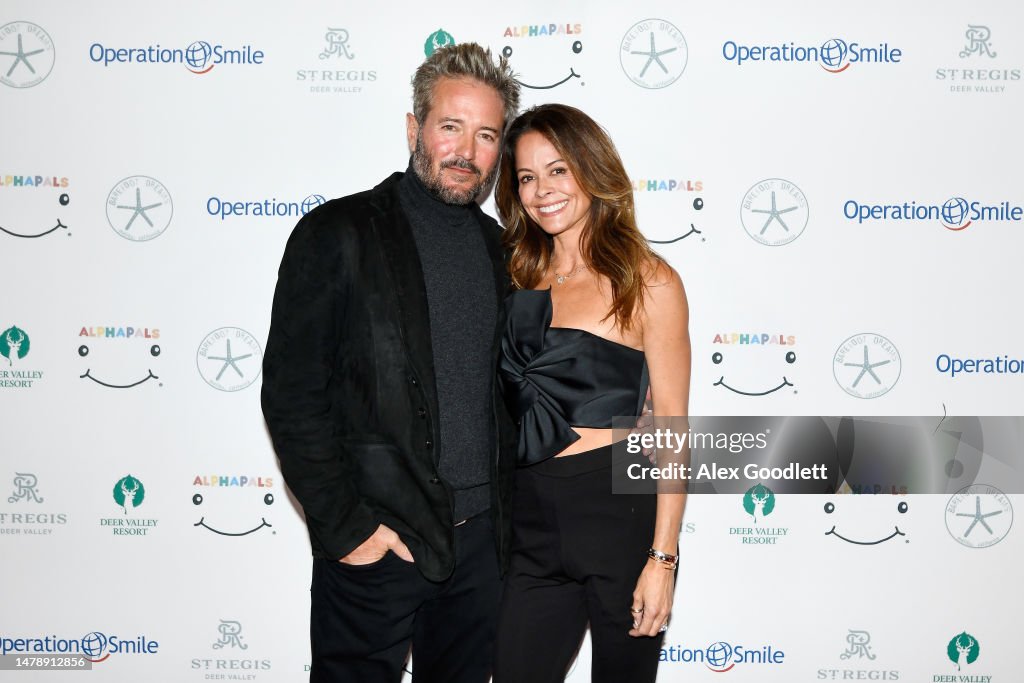 Scott Rigsby Children Scott Rigsby and Brooke Burke attend Operation Smile's 11th annual ...