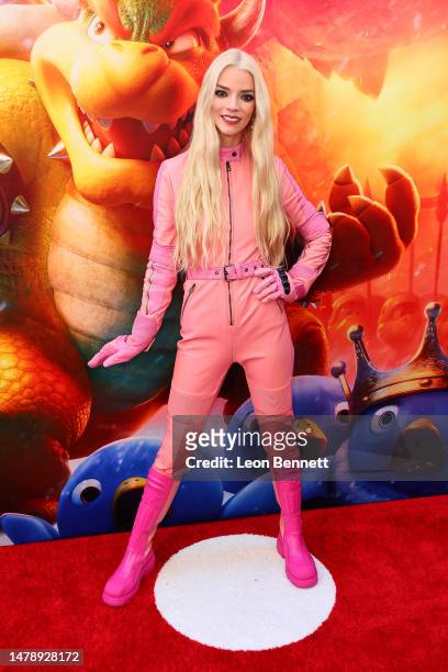 Anya Taylor-Joy attends special screening of Universal Pictures' "The Super Mario Bros. Movie" at Regal LA Live on April 01, 2023 in Los Angeles,...