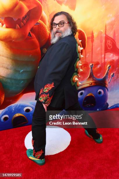 Jack Black attends special screening of Universal Pictures' "The Super Mario Bros. Movie" at Regal LA Live on April 01, 2023 in Los Angeles,...