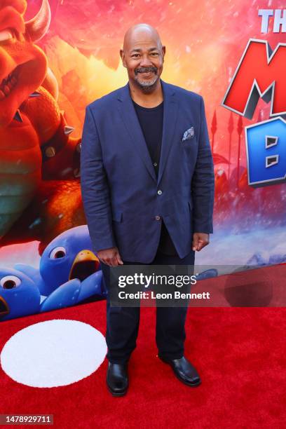 Kevin Michael Richardson attends special screening of Universal Pictures' "The Super Mario Bros. Movie" at Regal LA Live on April 01, 2023 in Los...