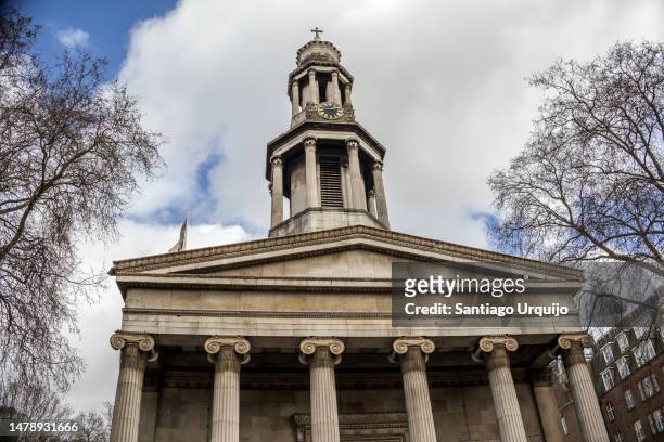 st pancras church - belfort stock pictures, royalty-free photos & images
