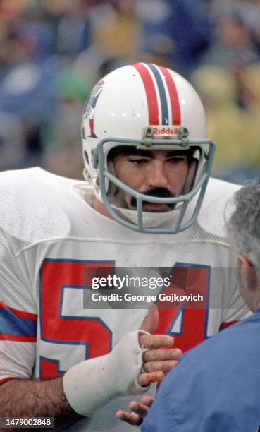 Steve Springstead Linebacker 1976 Steelers Patriots Photos and Premium High Res Pictures - Getty Images