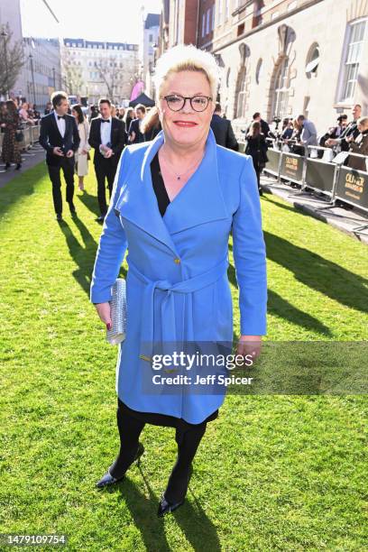 Suzy Eddie Izzard attends The Olivier Awards 2023 at the Royal Albert Hall on April 02, 2023 in London, England.