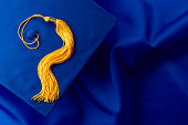 Blue Cap and Gown