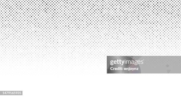 stockillustraties, clipart, cartoons en iconen met halftone gradient pattern fade - verschoten