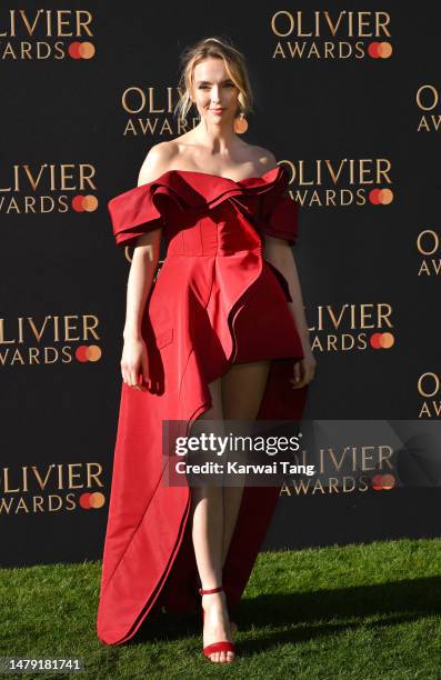 Jodie Comer attends The Olivier Awards 2023 at the Royal Albert Hall on April 02, 2023 in London, England.