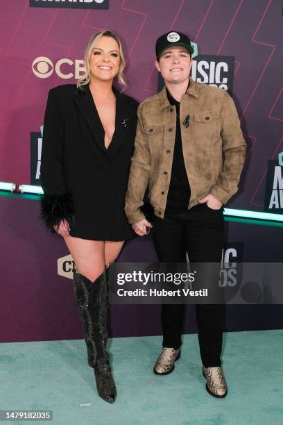 Daira Eamon and Lily Rose attend the 2023 CMT Music Awards at Moody Center on April 02, 2023 in Austin, Texas.