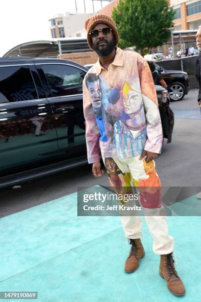Gary Clark Jr. Attends the 2023 CMT Music Awards at Moody Center on April 02, 2023 in Austin, Texas.