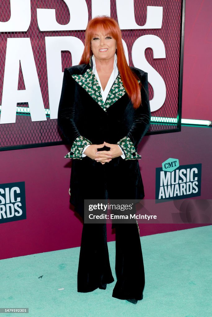 Wynonna Judd attends the 2023 CMT Music Awards at Moody Center on