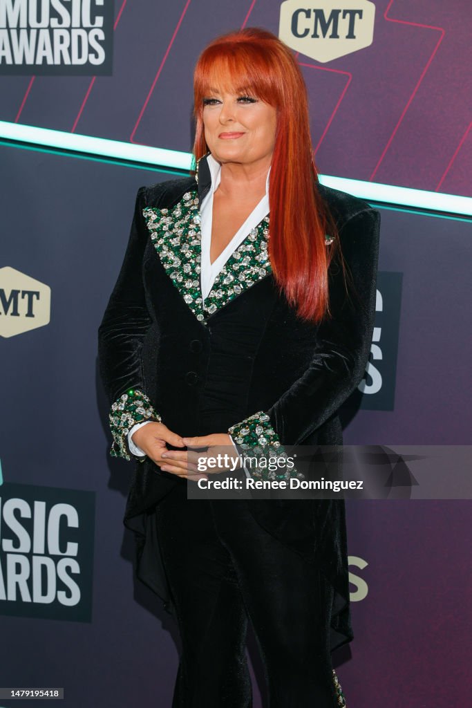Wynonna Judd attends the 2023 CMT Music Awards at Moody Center on