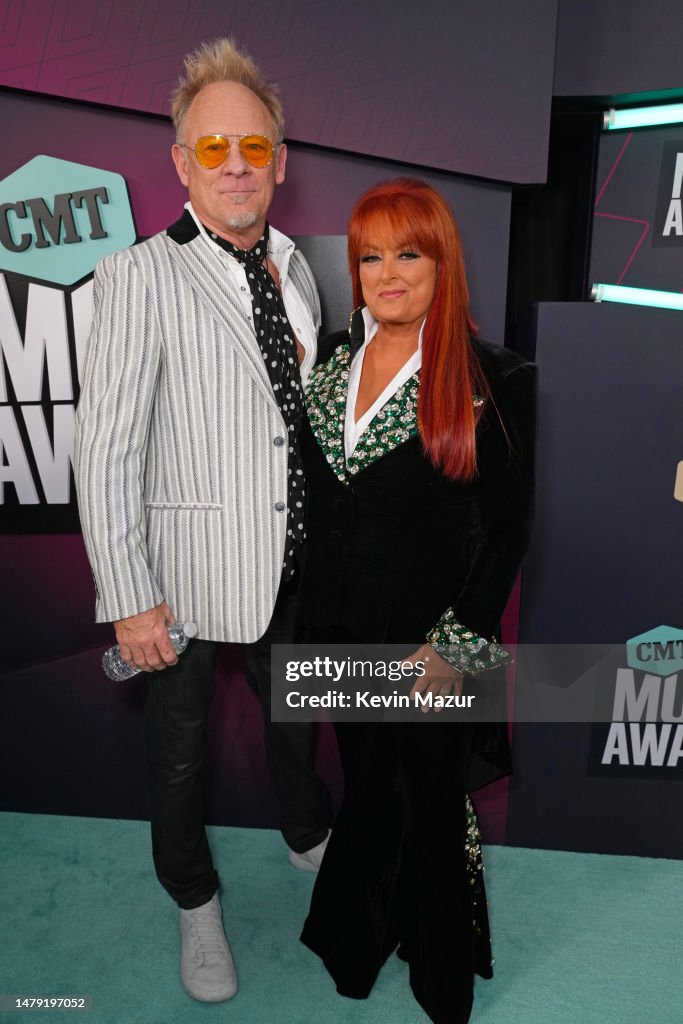 Cactus Moser and Wynonna Judd attend the 2023 CMT Music Awards at ...